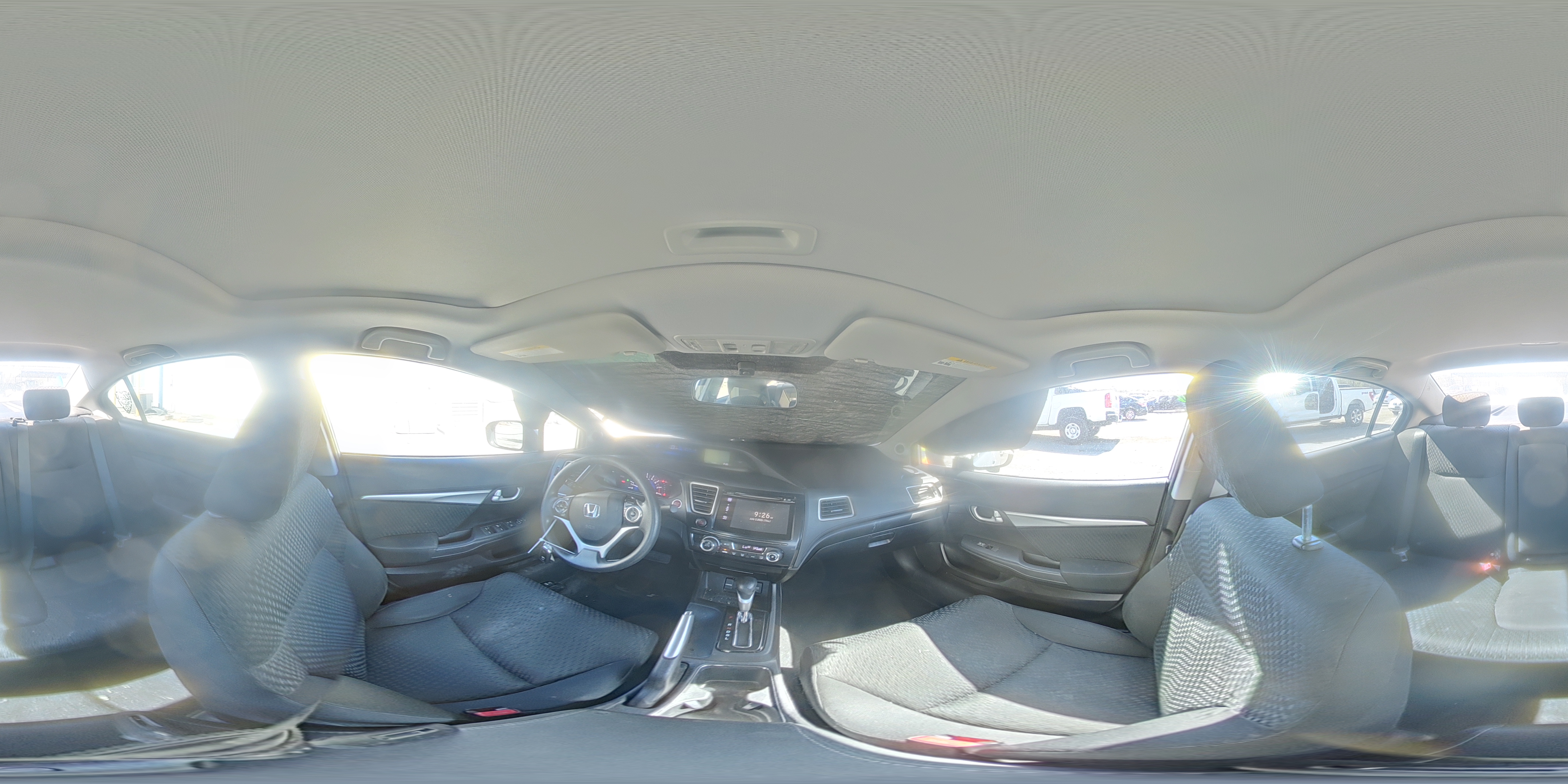 2015 Honda Civic Ex Silver vin: 19XFB2F87FE085724