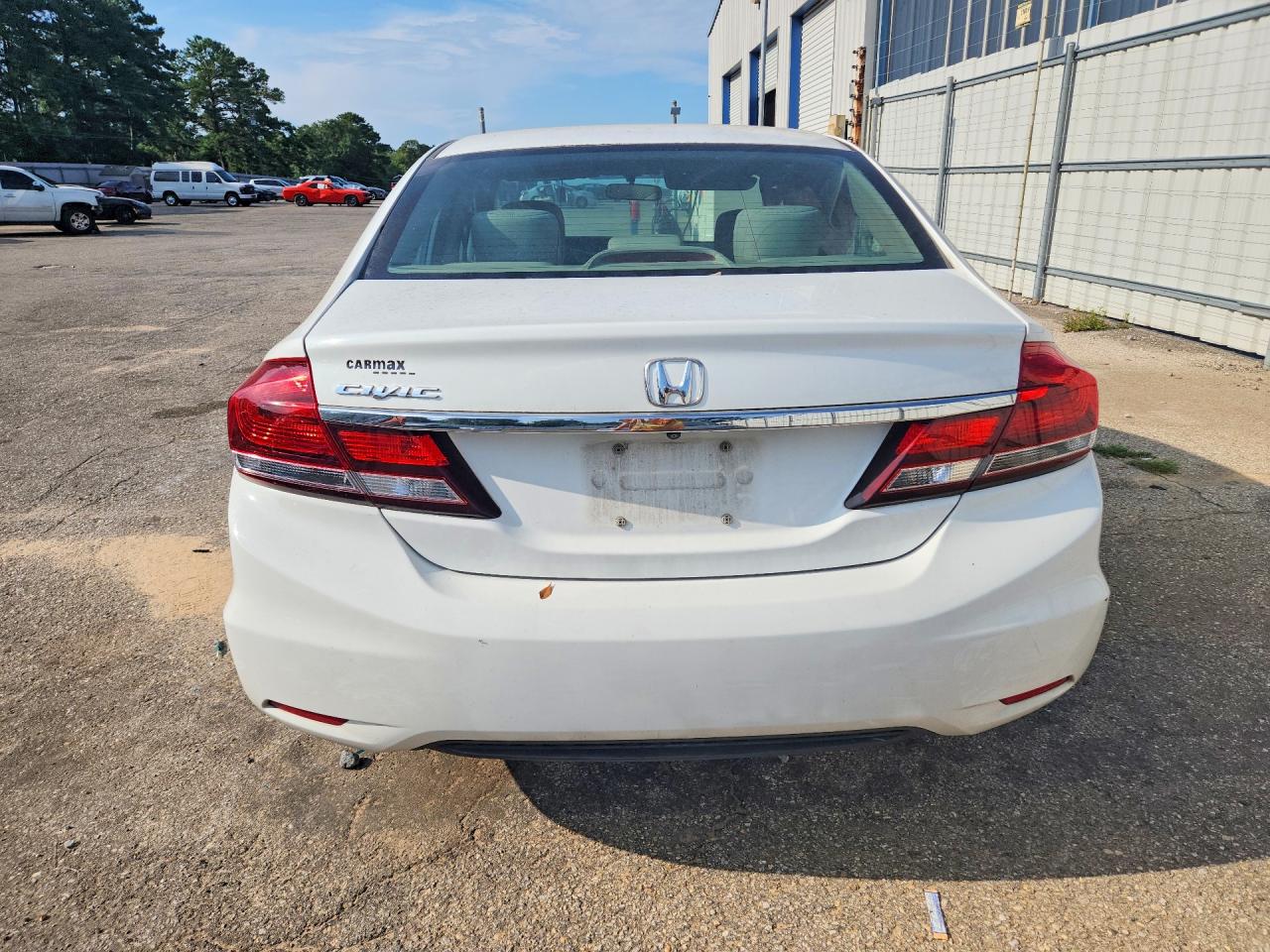 2015 Honda Civic Ex White vin: 19XFB2F87FE095718