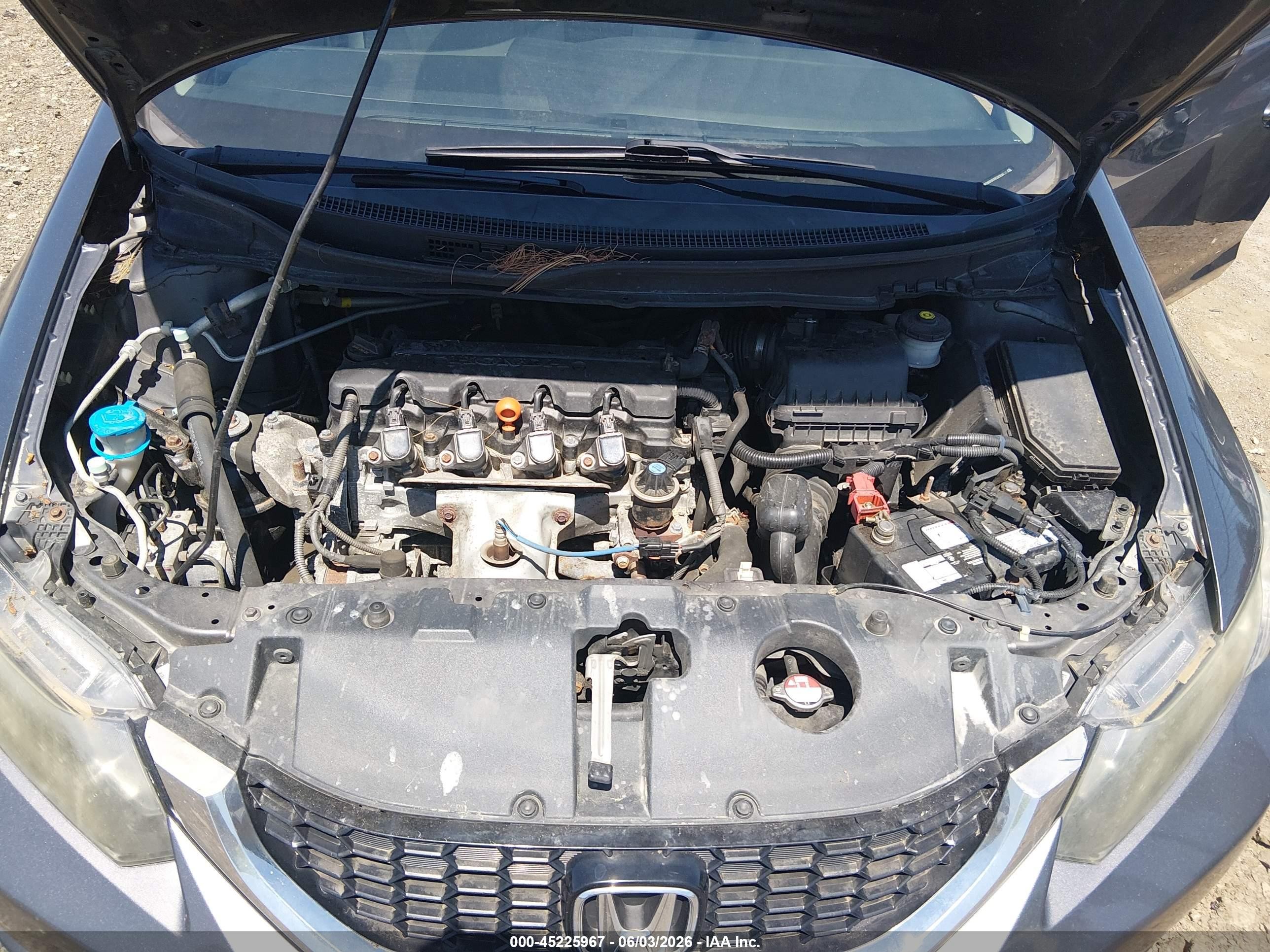 2015 Honda Civic Ex Серый vin: 19XFB2F87FE223634