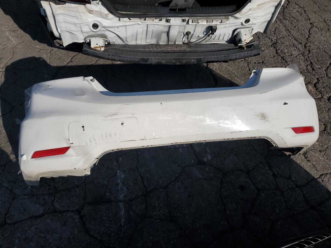 2015 Honda Civic Ex White vin: 19XFB2F87FE241566