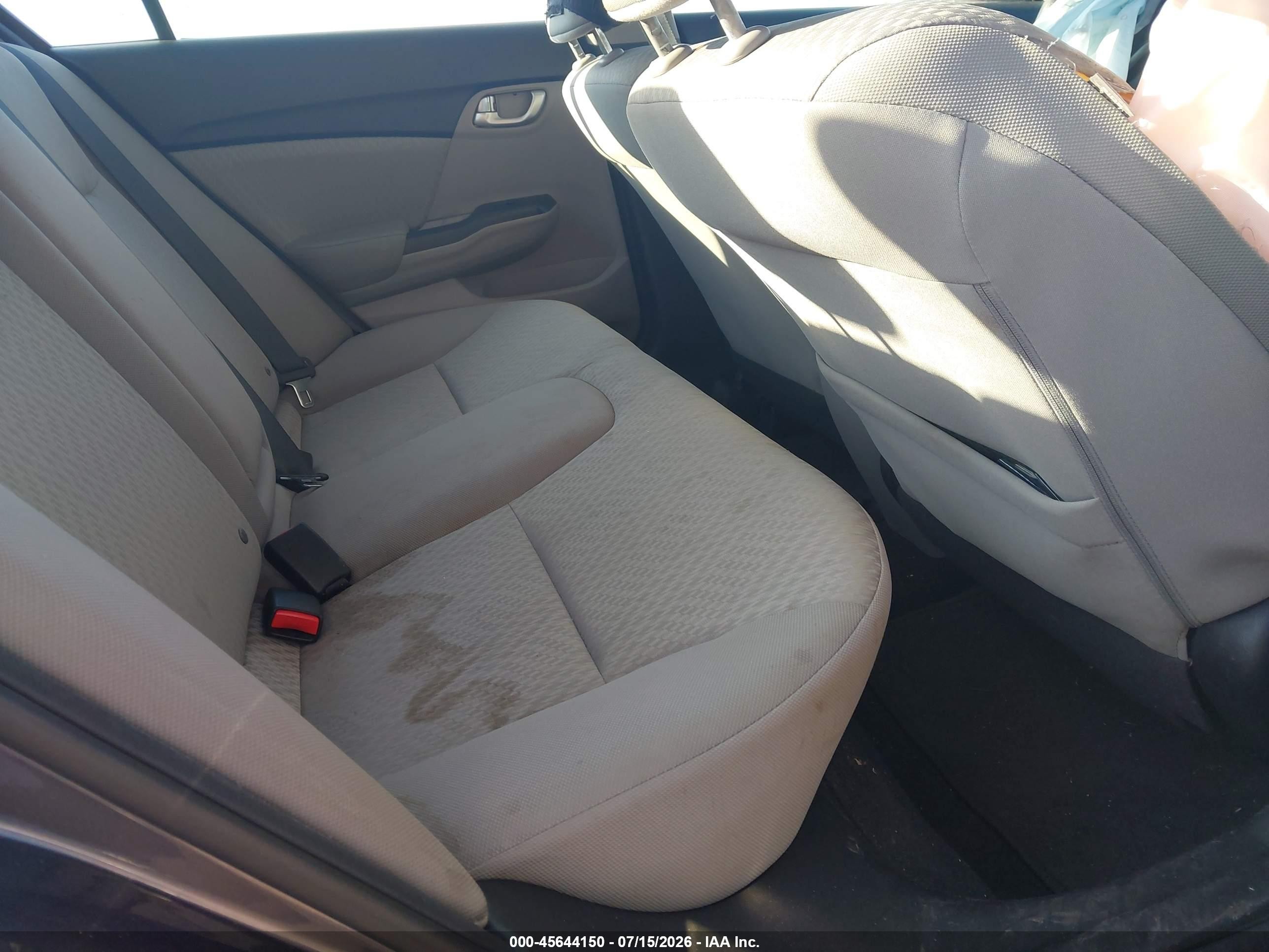 2015 Honda Civic Ex Gray vin: 19XFB2F87FE297734
