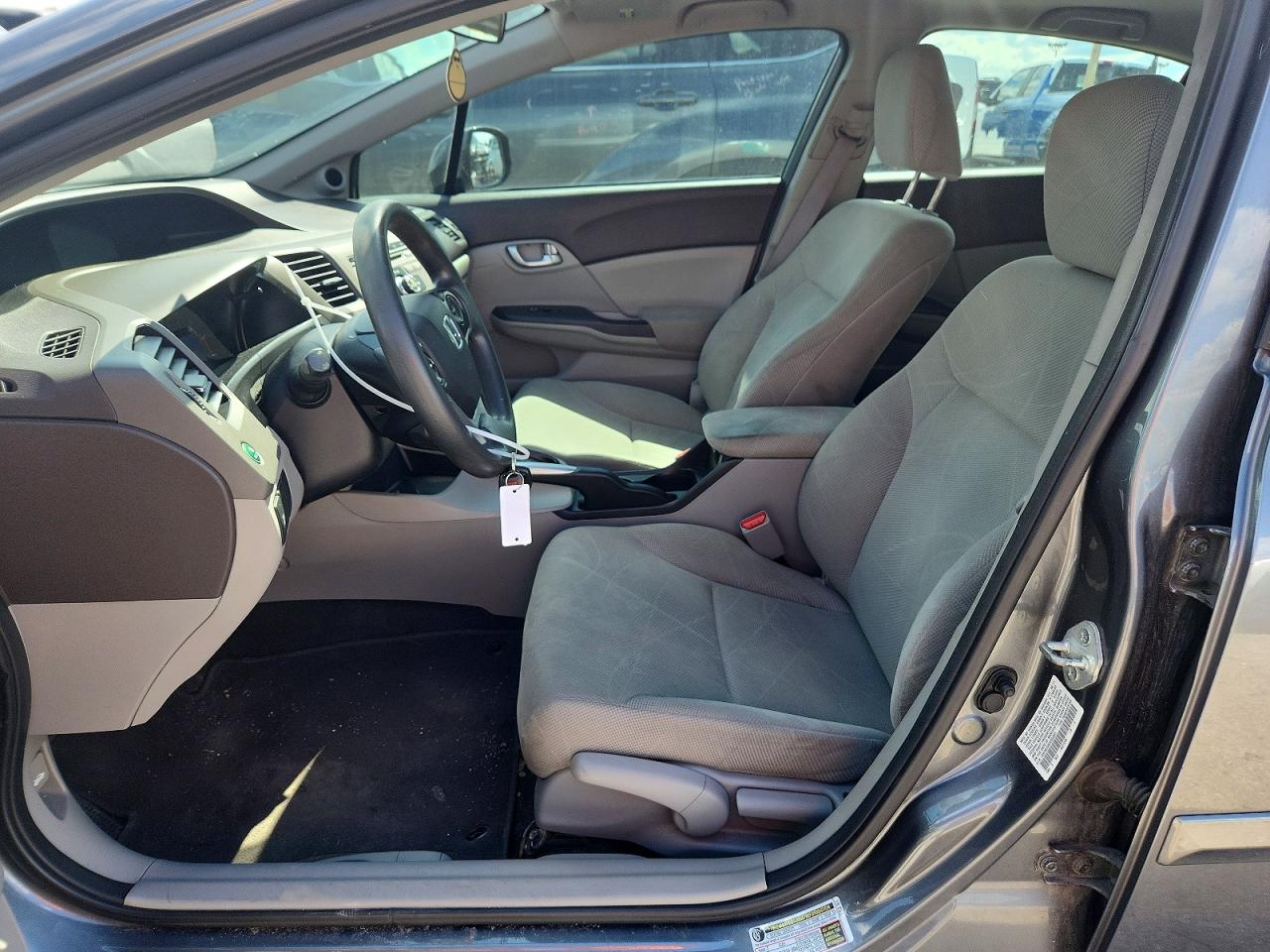 2012 Honda Civic Ex Gray vin: 19XFB2F88CE004001