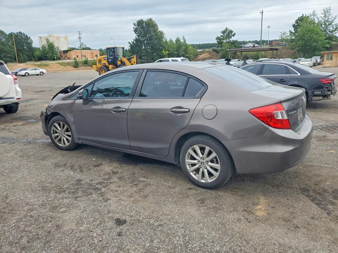2012 Honda Civic Ex Brown vin: 19XFB2F88CE004922