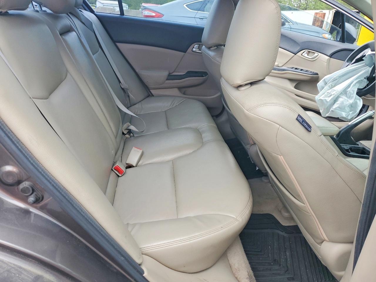 2012 Honda Civic Ex Brown vin: 19XFB2F88CE004922