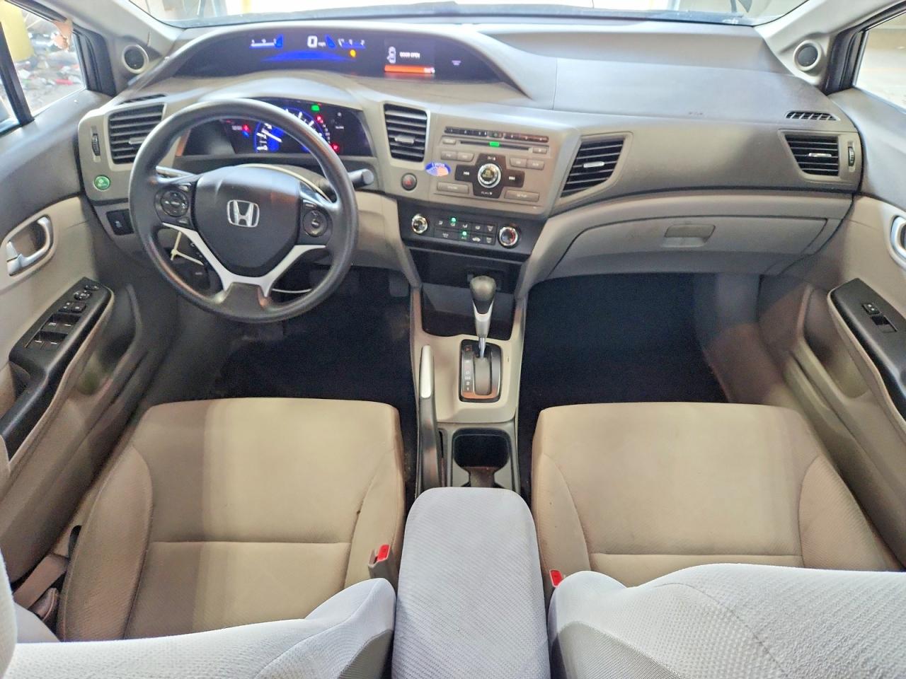 2012 Honda Civic Ex Gray vin: 19XFB2F88CE019890