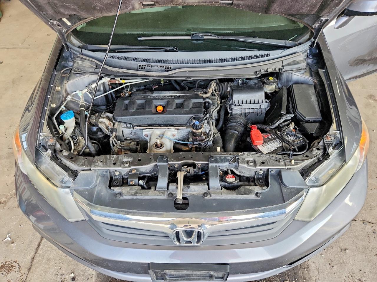 2012 Honda Civic Ex Gray vin: 19XFB2F88CE019890