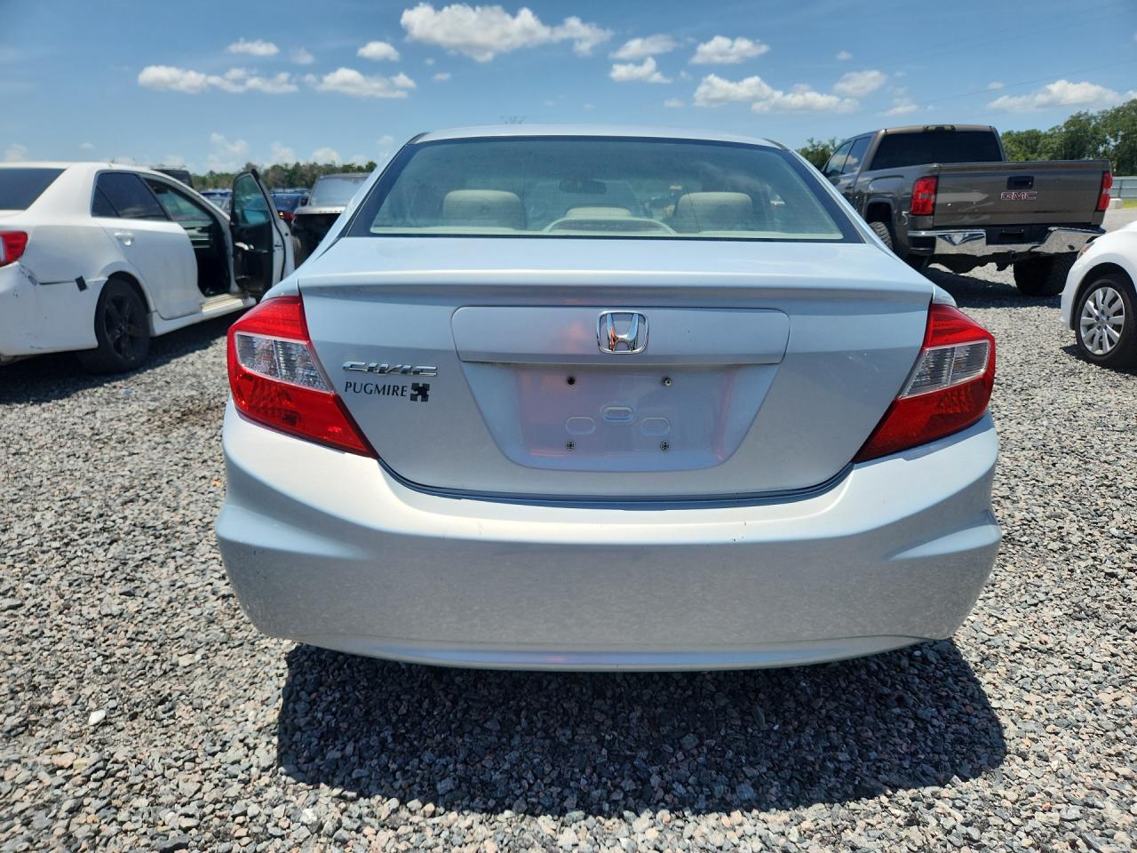 2012 Honda Civic Ex Синий vin: 19XFB2F88CE031151