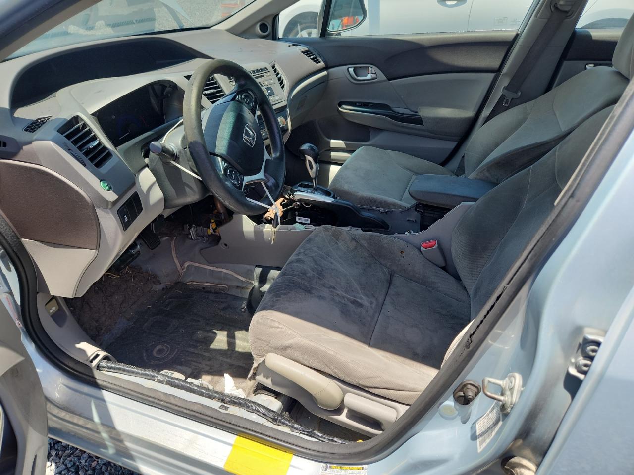 2012 Honda Civic Ex Синий vin: 19XFB2F88CE031151
