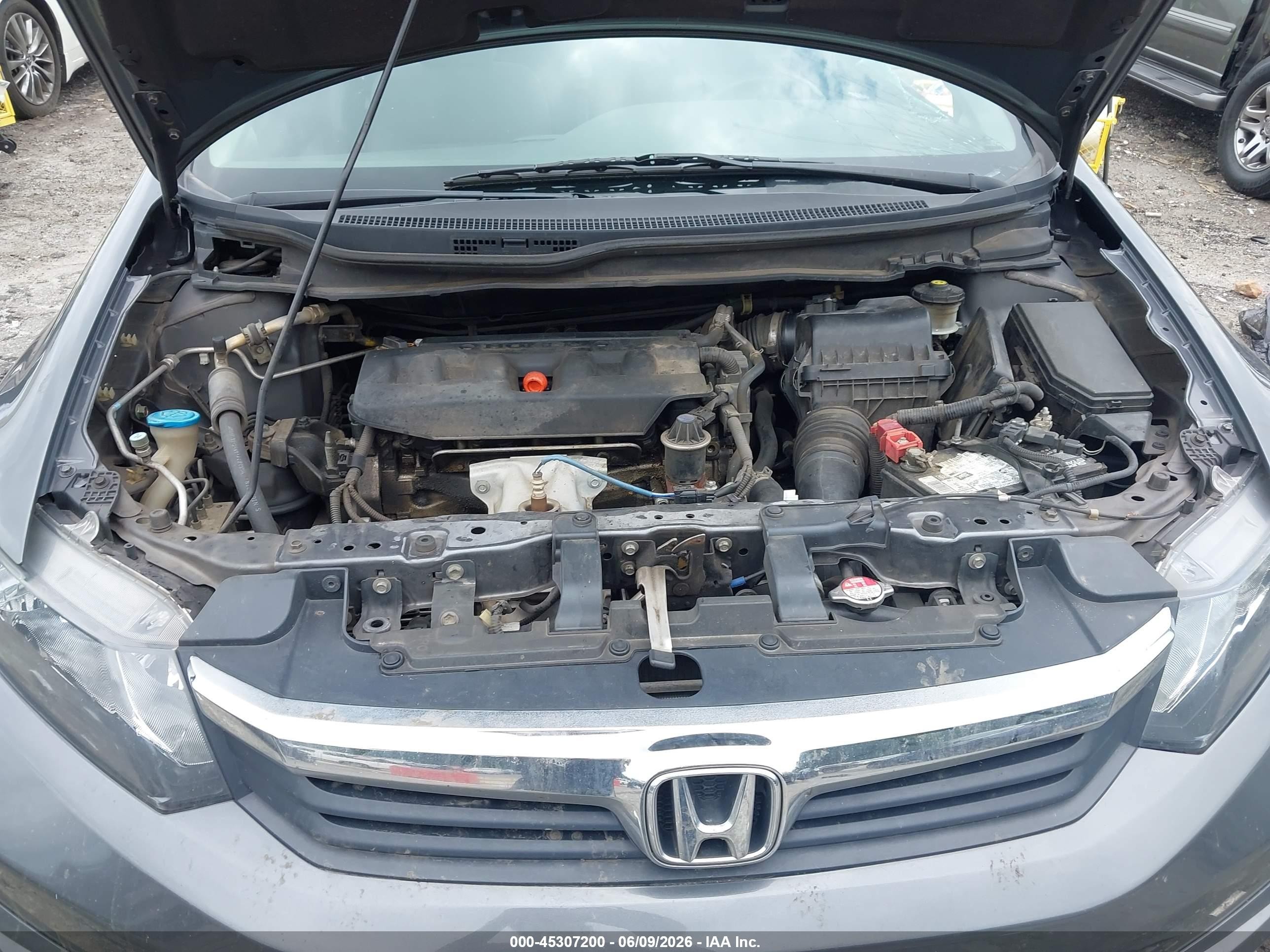 2012 Honda Civic Ex Silver vin: 19XFB2F88CE033577
