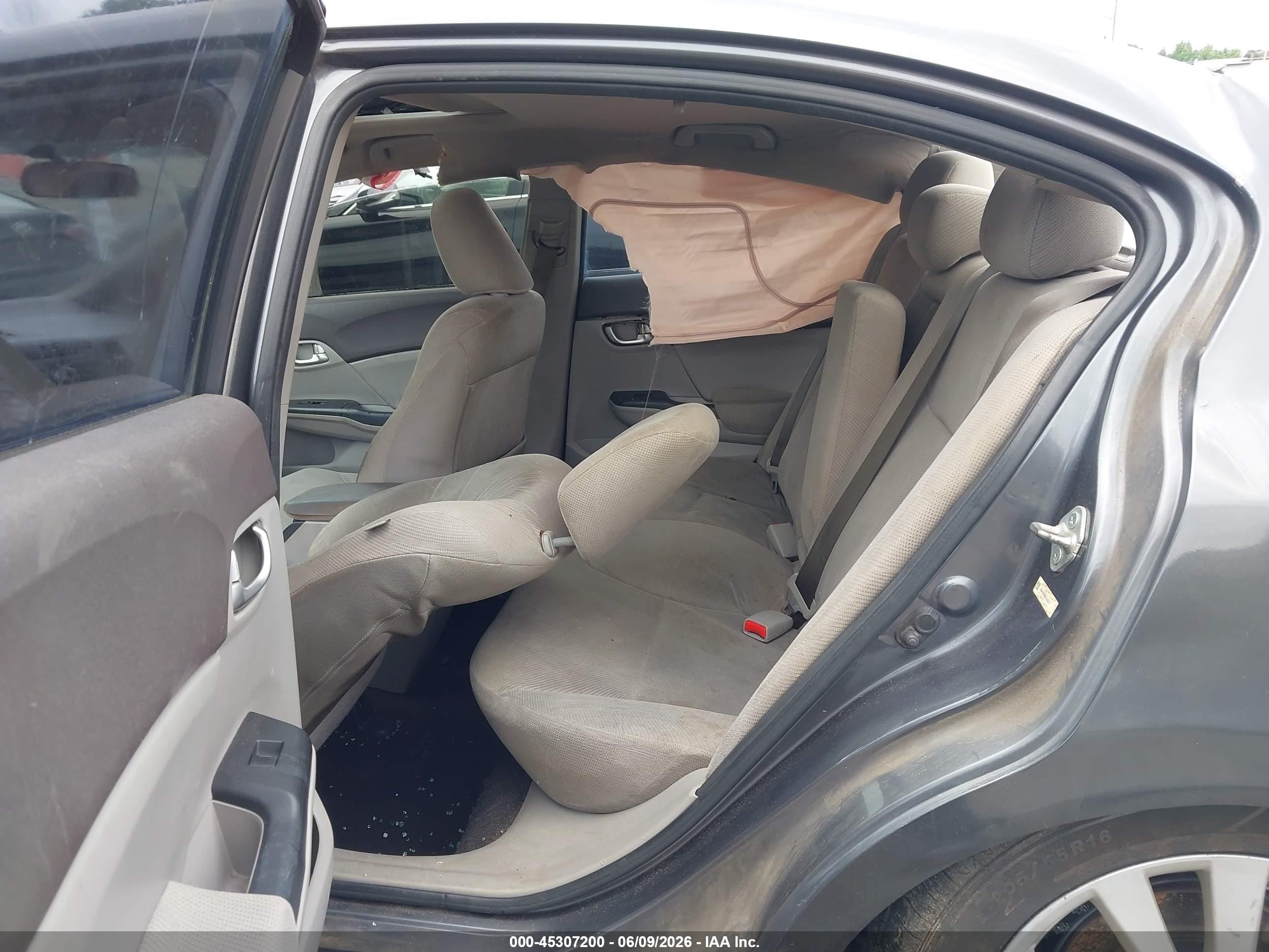 2012 Honda Civic Ex Silver vin: 19XFB2F88CE033577