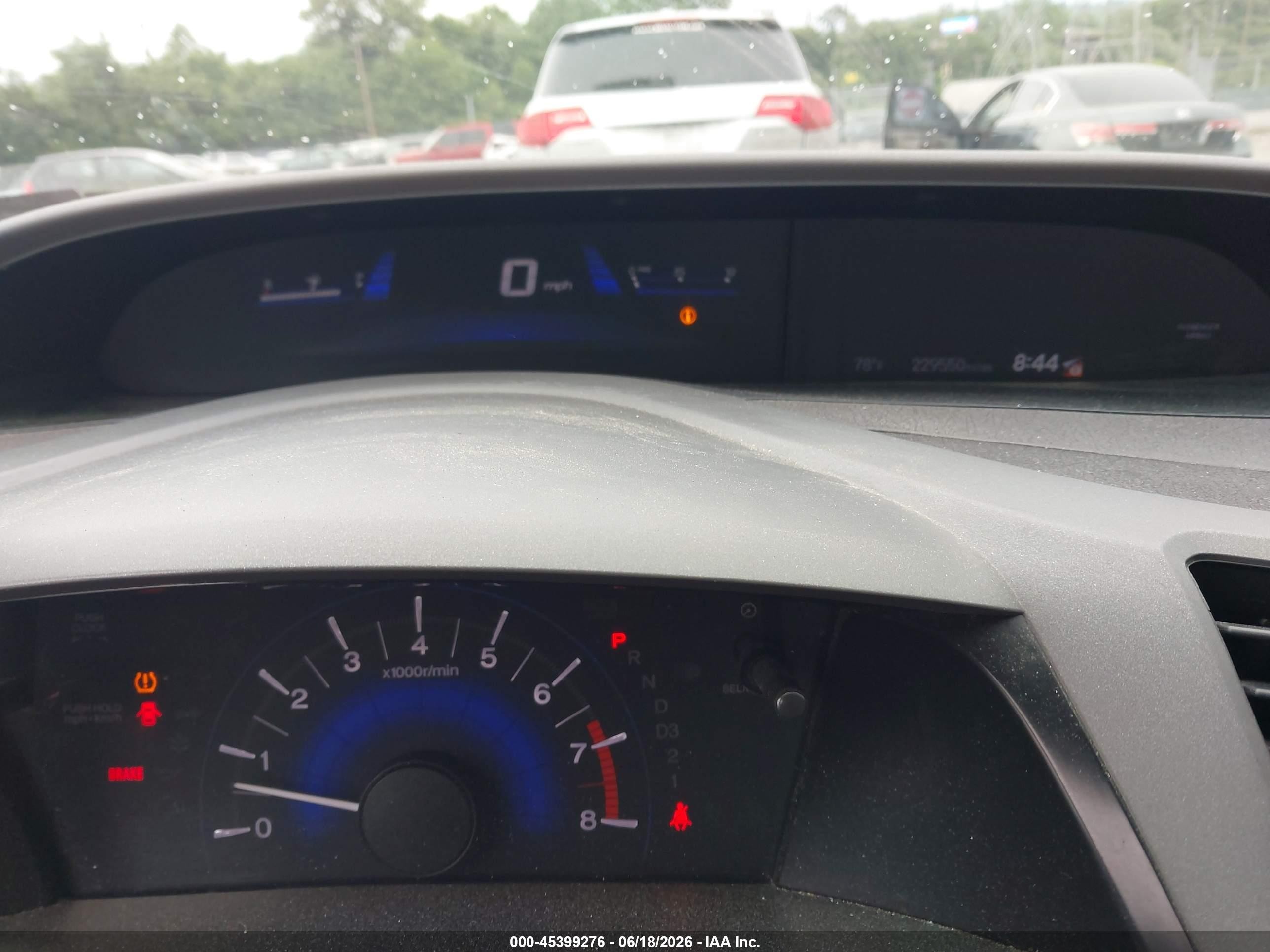 2012 Honda Civic Ex Silver vin: 19XFB2F88CE035555
