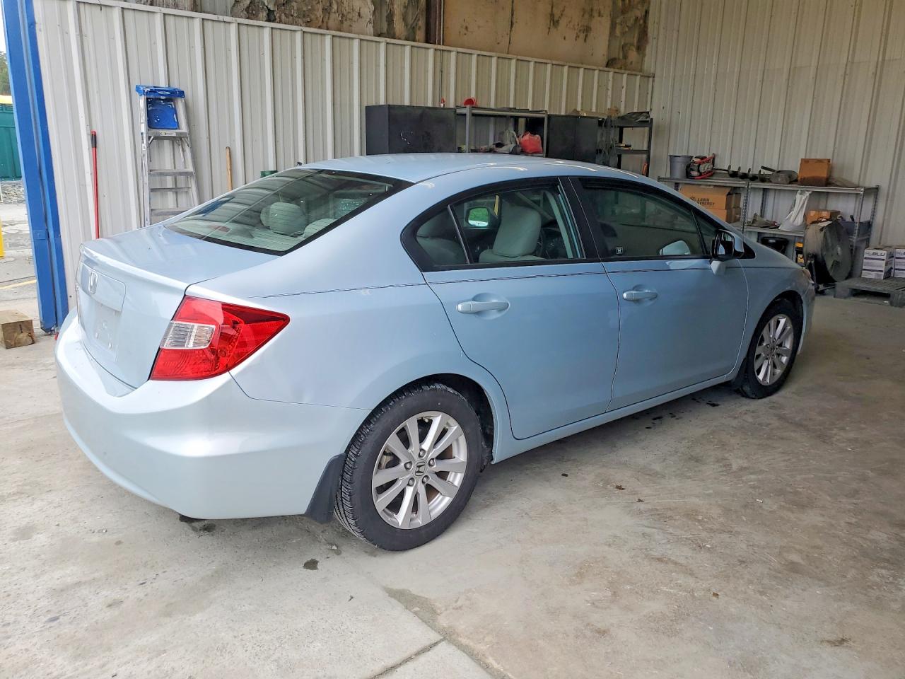 2012 Honda Civic Ex Silver vin: 19XFB2F88CE039122