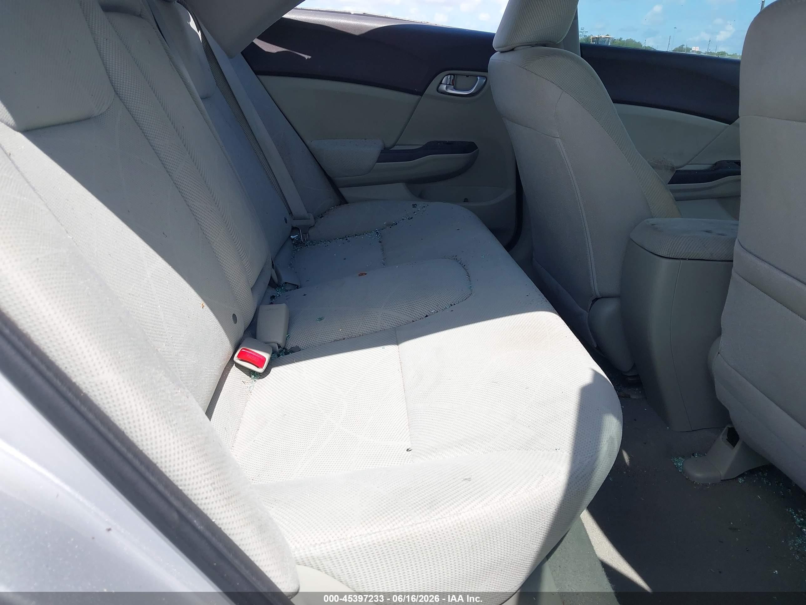 2012 Honda Civic Ex Silver vin: 19XFB2F88CE046524
