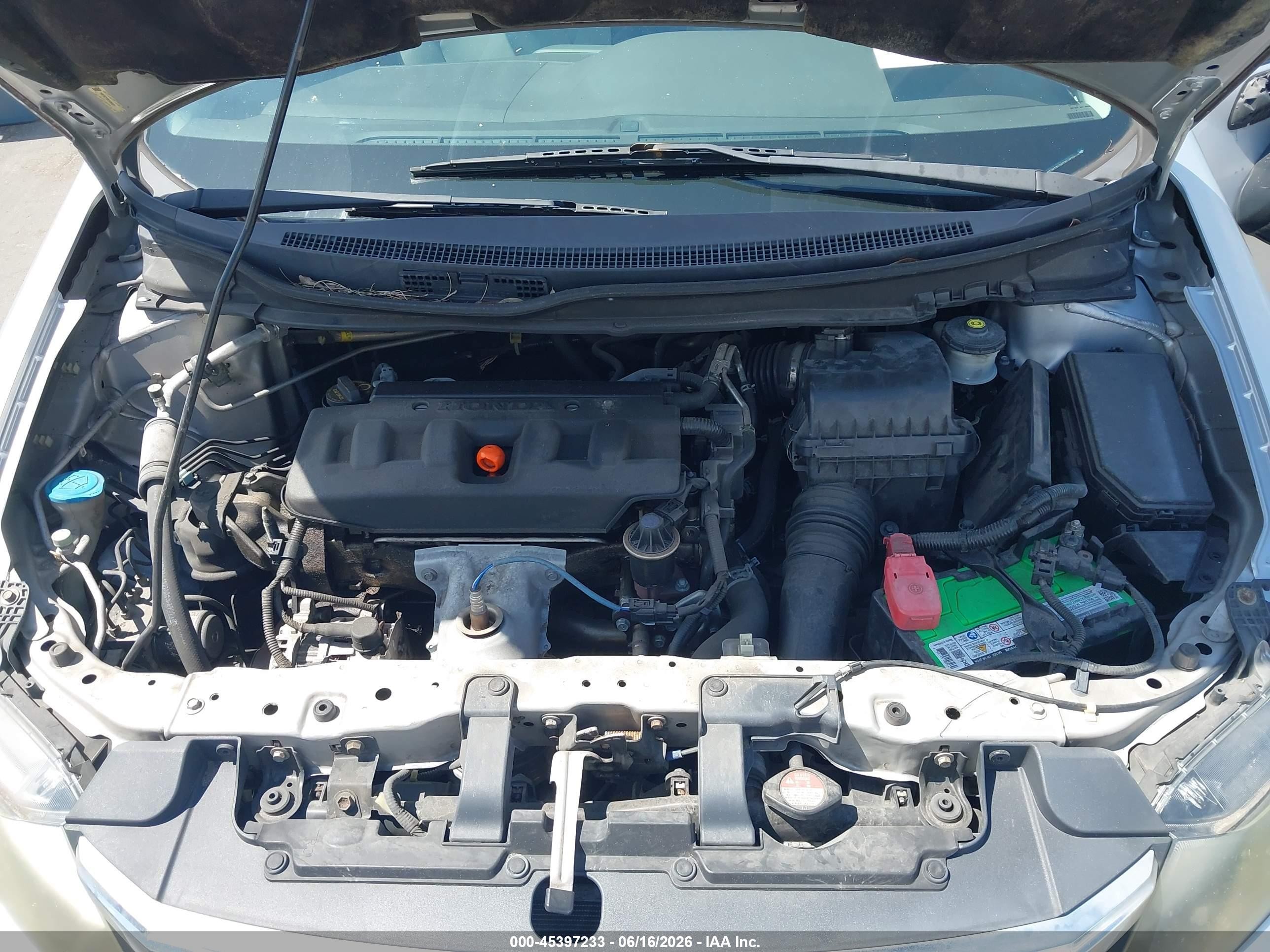2012 Honda Civic Ex Silver vin: 19XFB2F88CE046524
