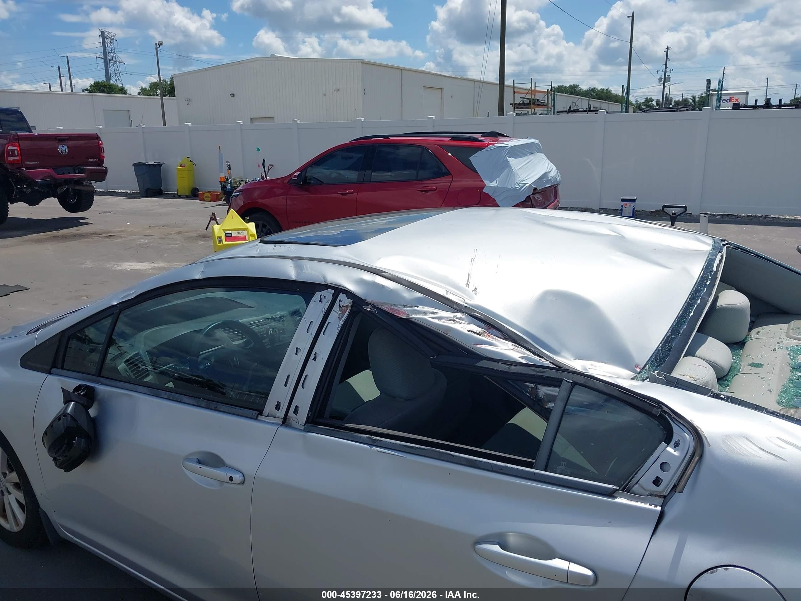 2012 Honda Civic Ex Silver vin: 19XFB2F88CE046524