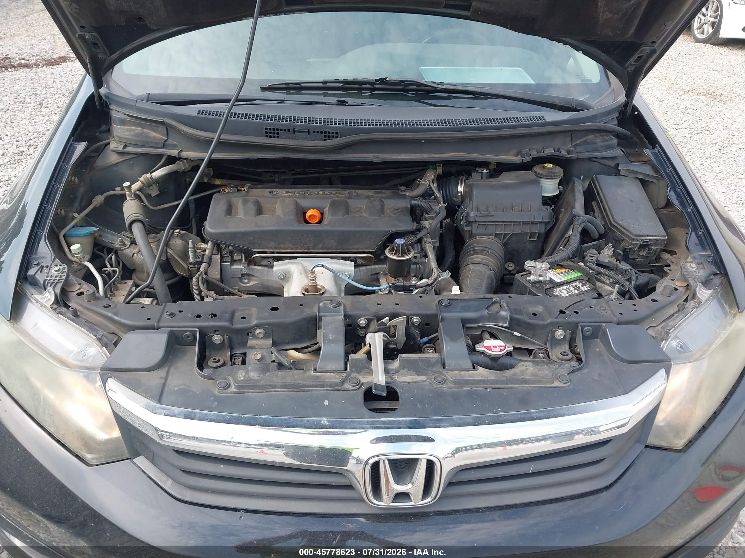 2012 Honda Civic Ex Black vin: 19XFB2F88CE050055