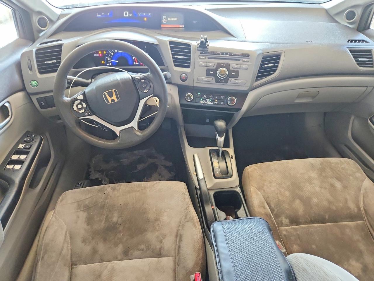 2012 Honda Civic Ex Charcoal vin: 19XFB2F88CE050220