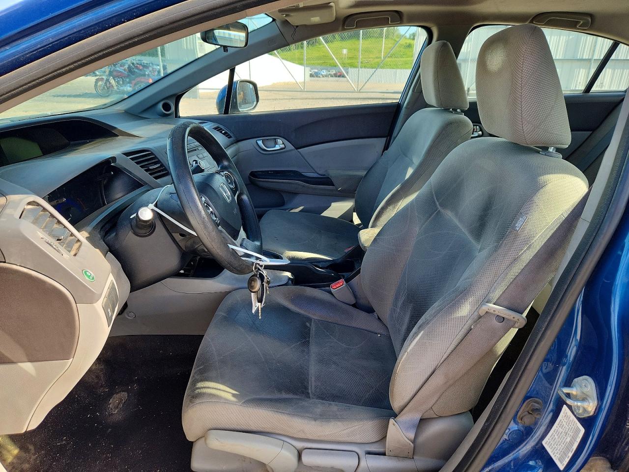2012 Honda Civic Ex Синий vin: 19XFB2F88CE082004