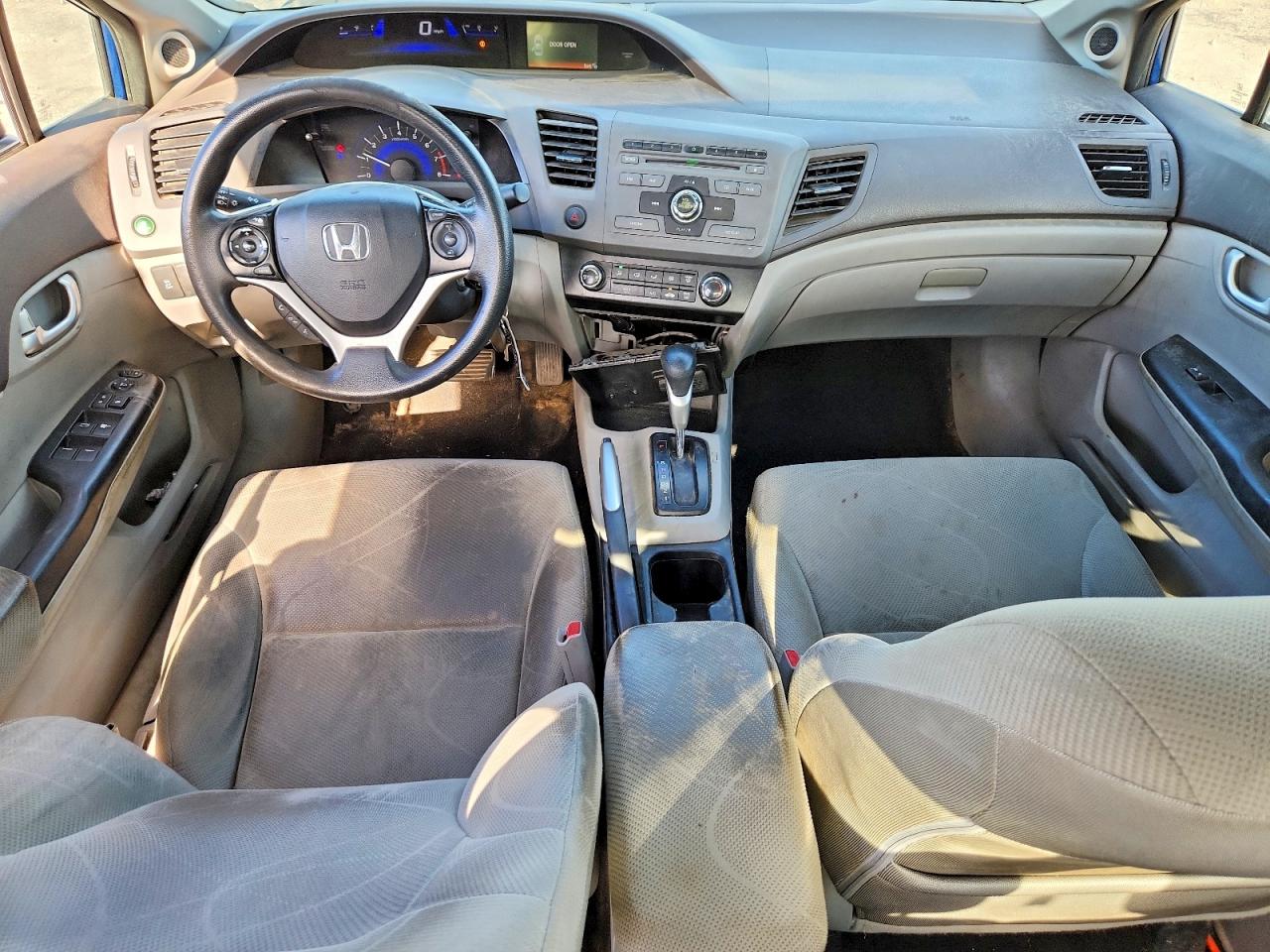 2012 Honda Civic Ex Синий vin: 19XFB2F88CE082004