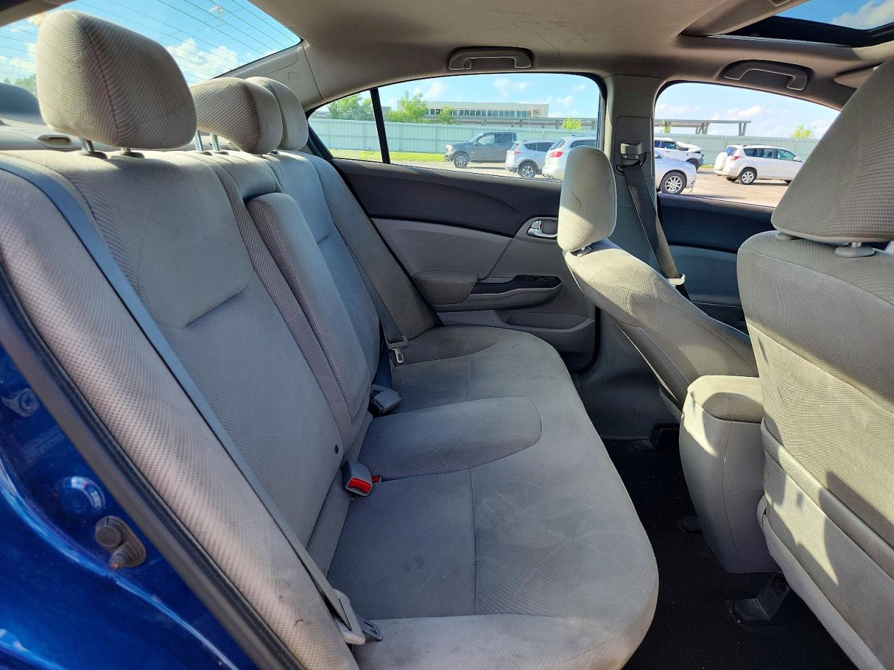 2012 Honda Civic Ex Синий vin: 19XFB2F88CE082004