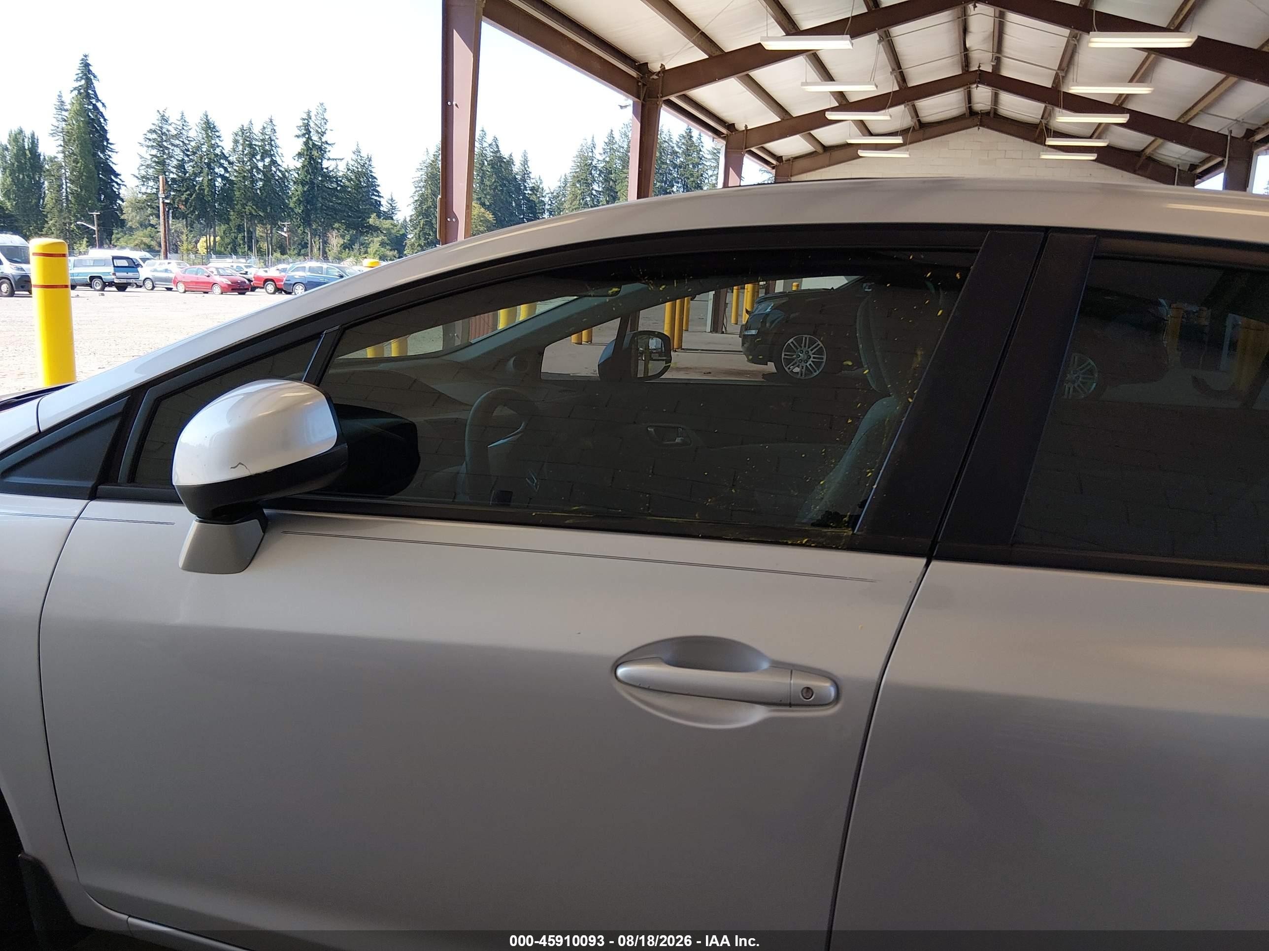 2012 Honda Civic Ex Silver vin: 19XFB2F88CE104471