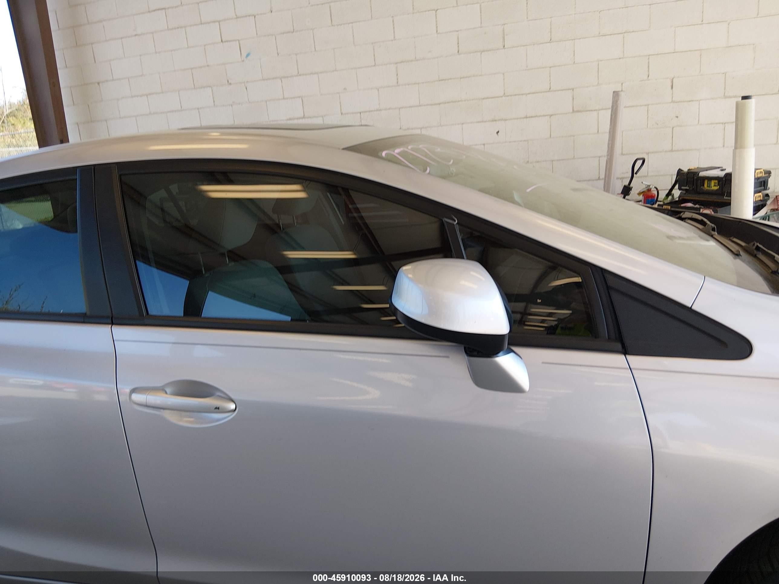 2012 Honda Civic Ex Silver vin: 19XFB2F88CE104471