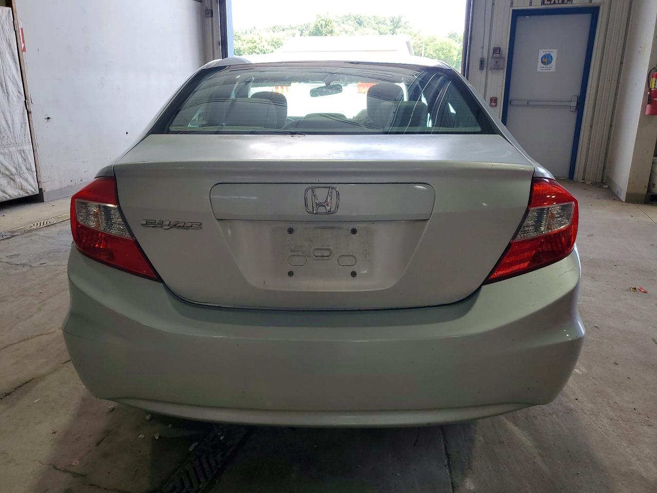 2012 Honda Civic Ex Silver vin: 19XFB2F88CE308865