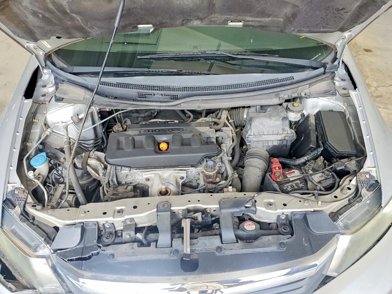 2012 Honda Civic Ex Silver vin: 19XFB2F88CE308865