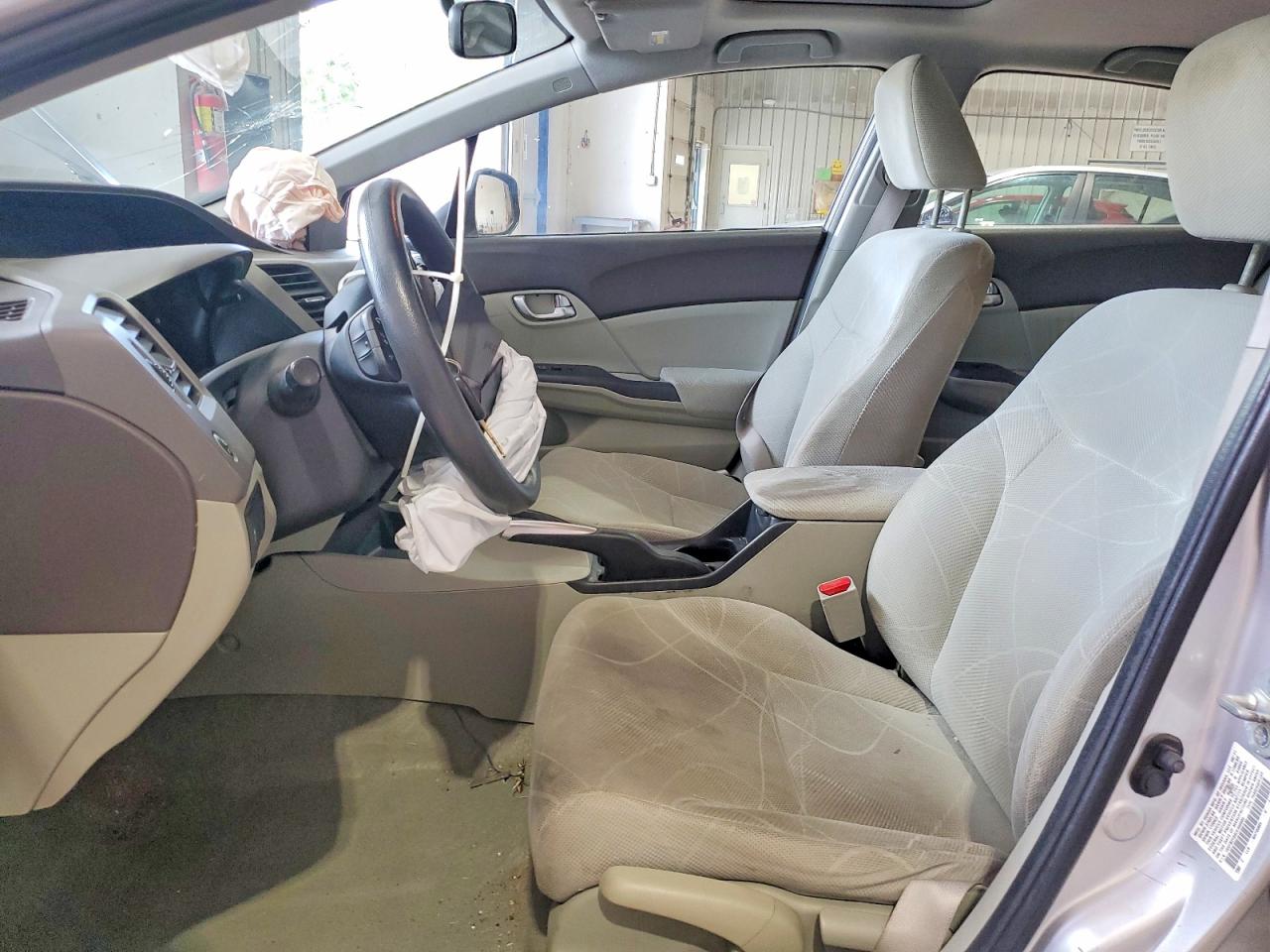 2012 Honda Civic Ex Silver vin: 19XFB2F88CE308865