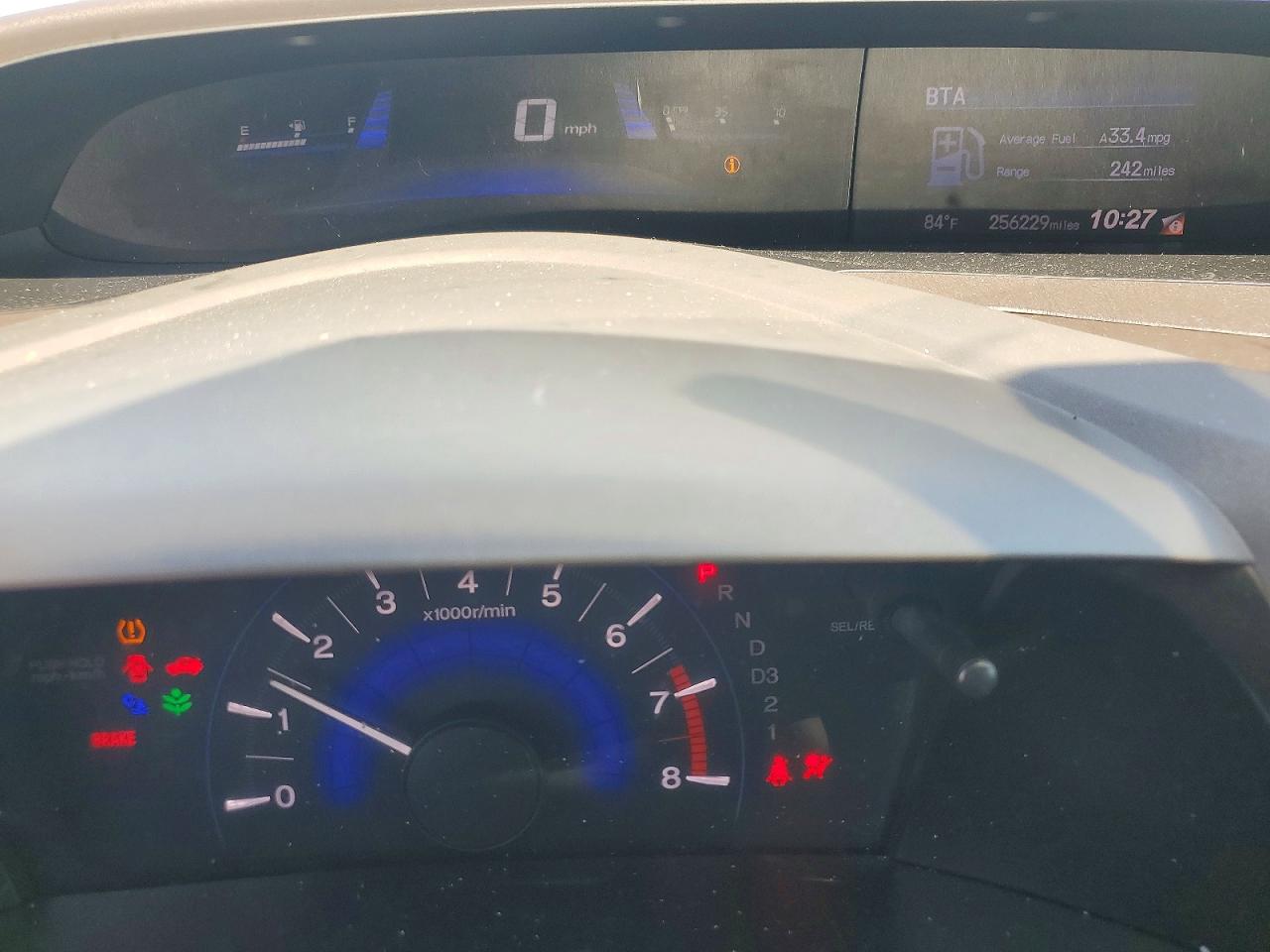2012 Honda Civic Ex Blue vin: 19XFB2F88CE315735