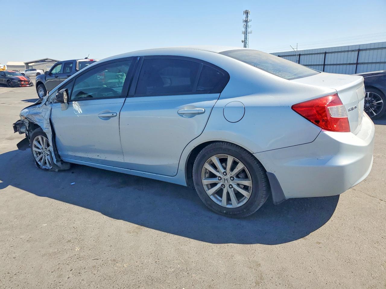2012 Honda Civic Ex Blue vin: 19XFB2F88CE315735