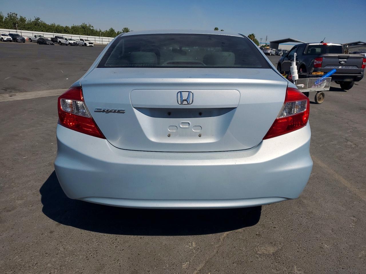 2012 Honda Civic Ex Blue vin: 19XFB2F88CE315735
