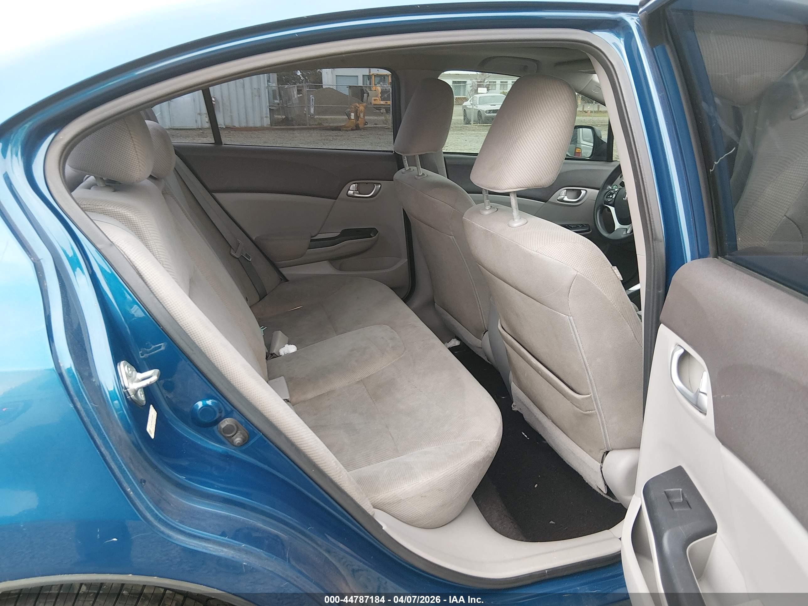 2012 Honda Civic Ex Dark Blue vin: 19XFB2F88CE328095