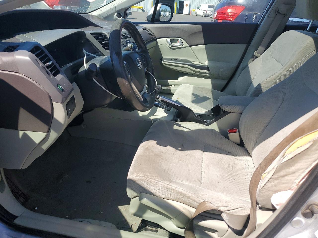 2012 Honda Civic Ex Silver vin: 19XFB2F88CE345365