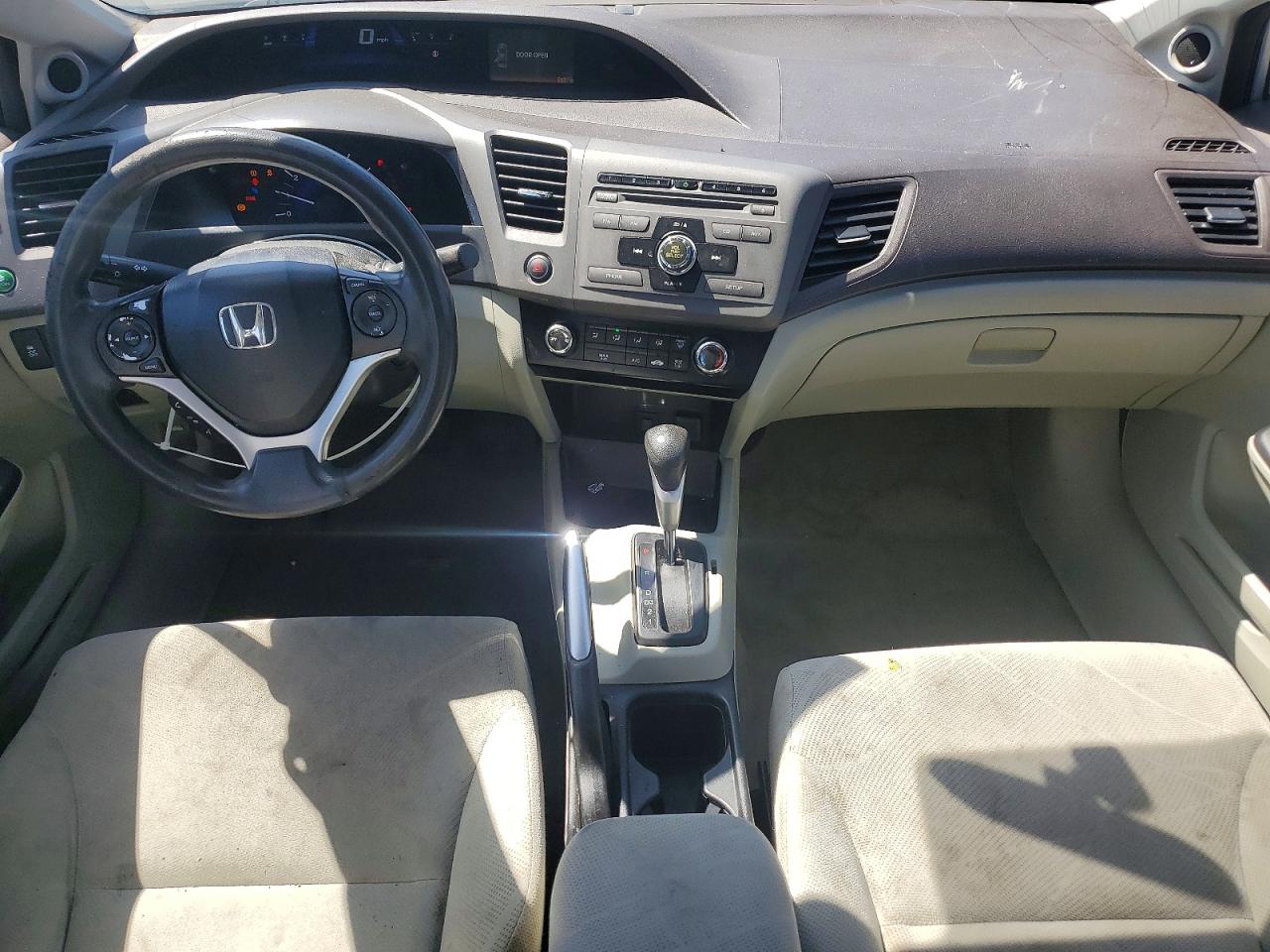 2012 Honda Civic Ex Silver vin: 19XFB2F88CE345365