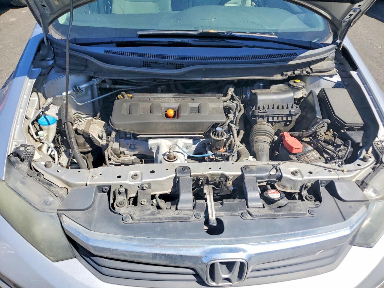 2012 Honda Civic Ex Silver vin: 19XFB2F88CE345365