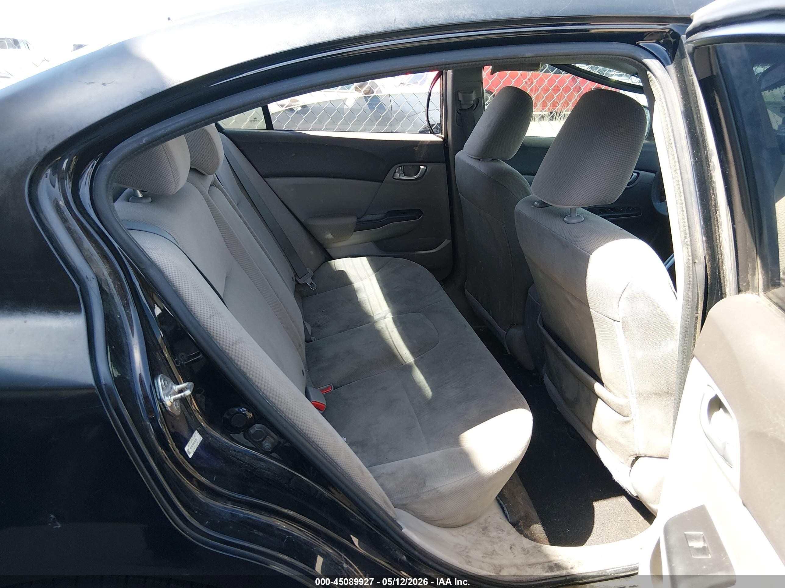 2012 Honda Civic Ex Black vin: 19XFB2F88CE353353