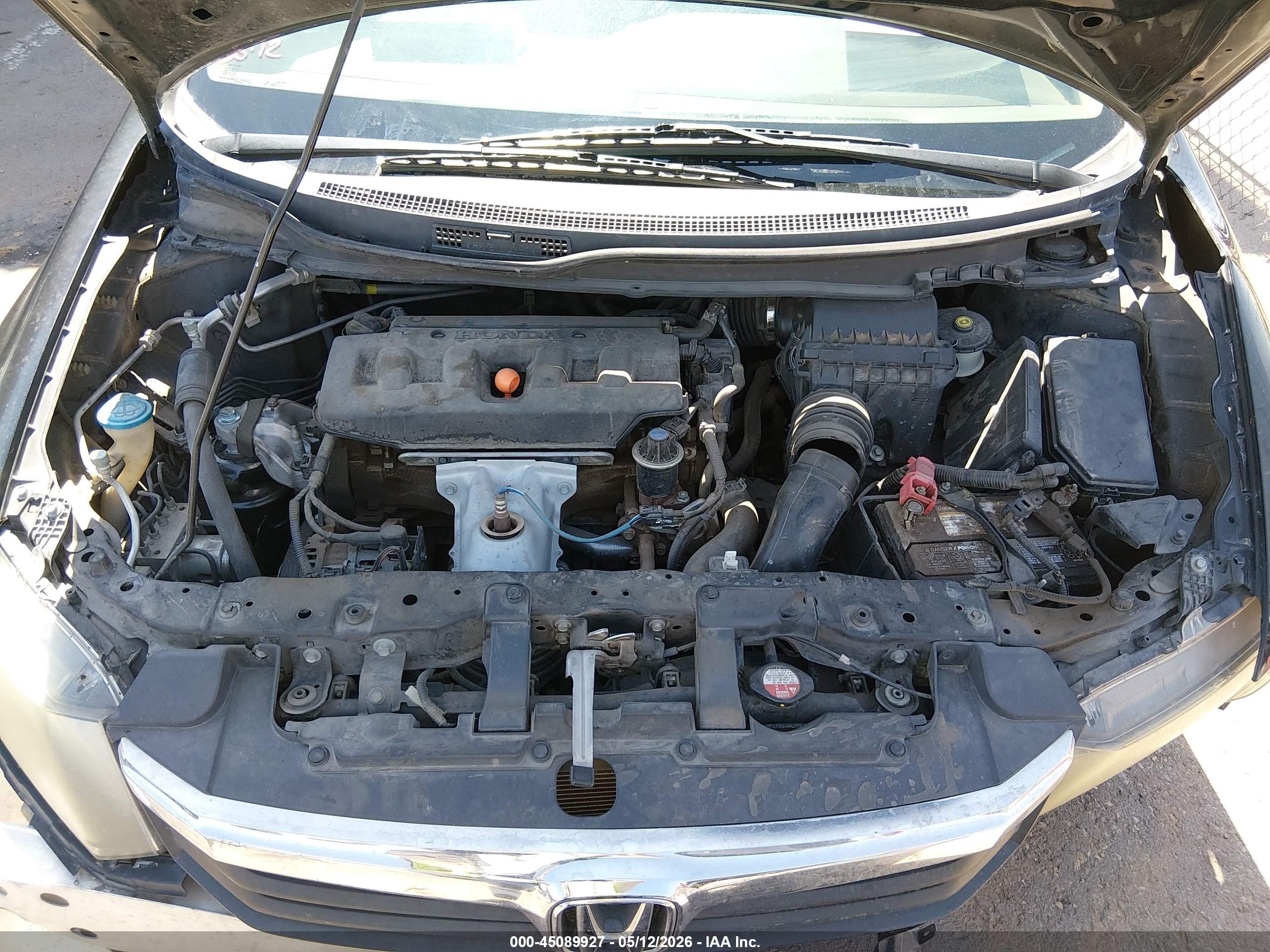 2012 Honda Civic Ex Black vin: 19XFB2F88CE353353