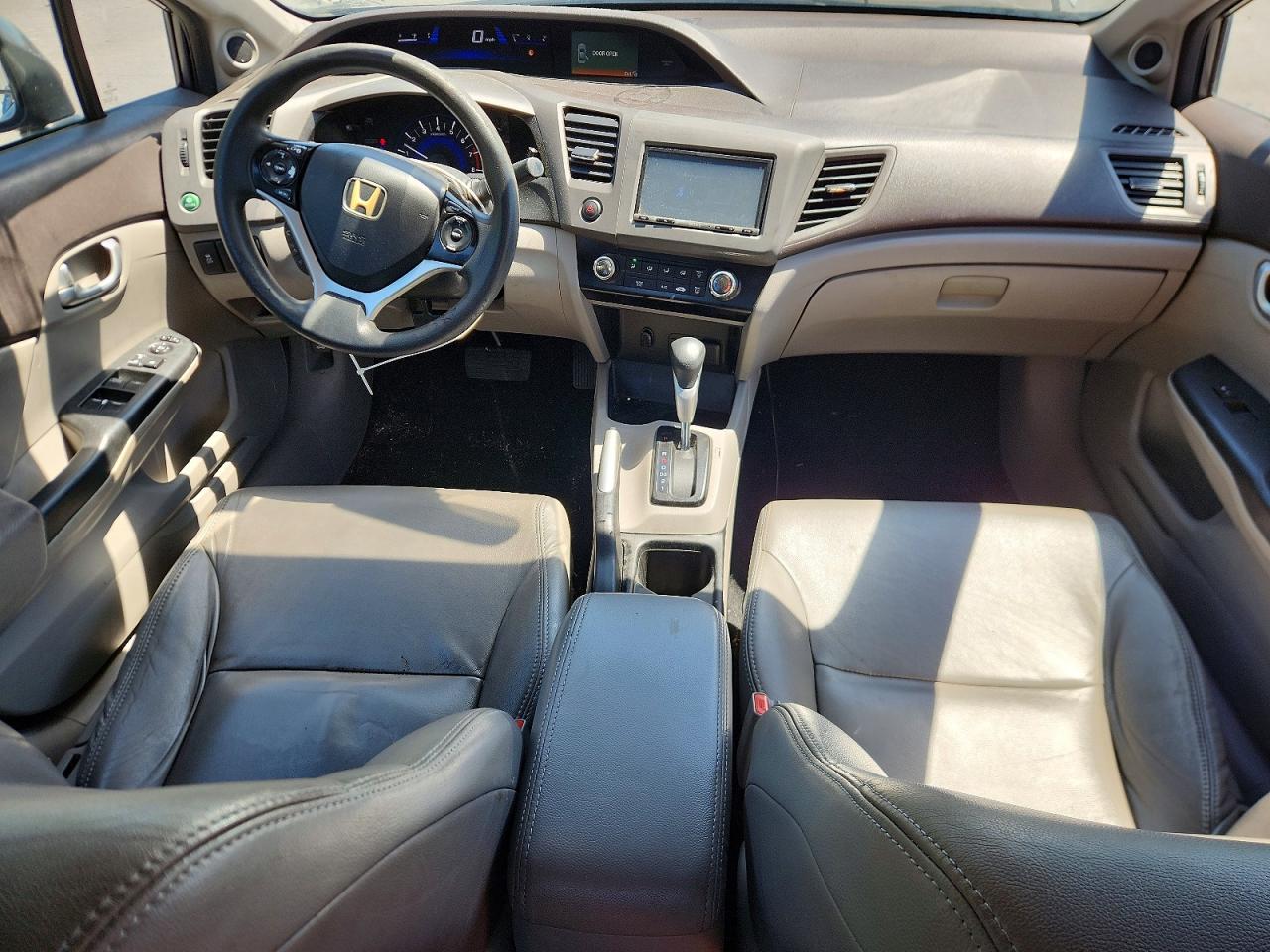 2012 Honda Civic Ex Gray vin: 19XFB2F88CE371335