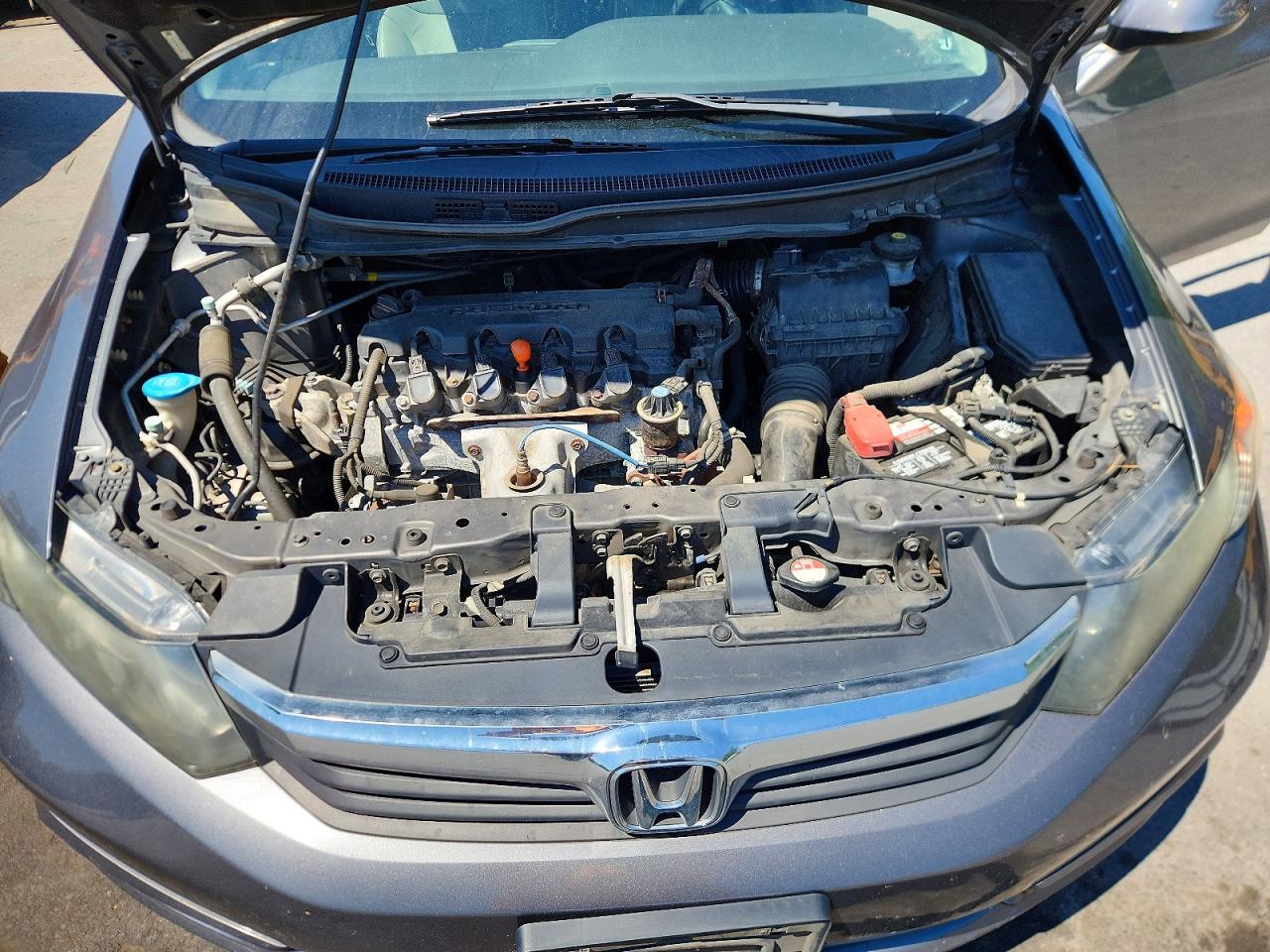 2012 Honda Civic Ex Gray vin: 19XFB2F88CE371335