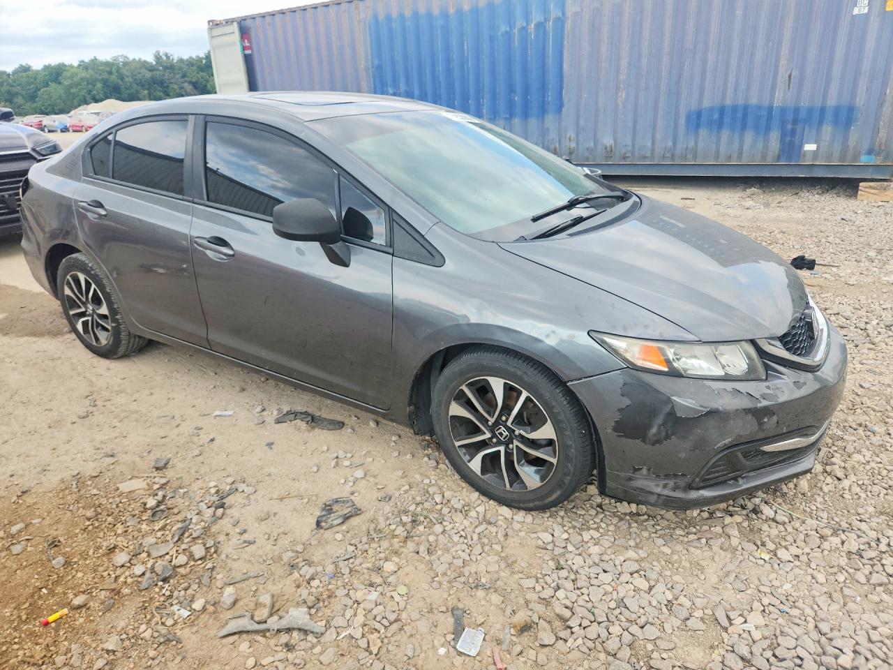 2013 Honda Civic Ex Gray vin: 19XFB2F88DE008129