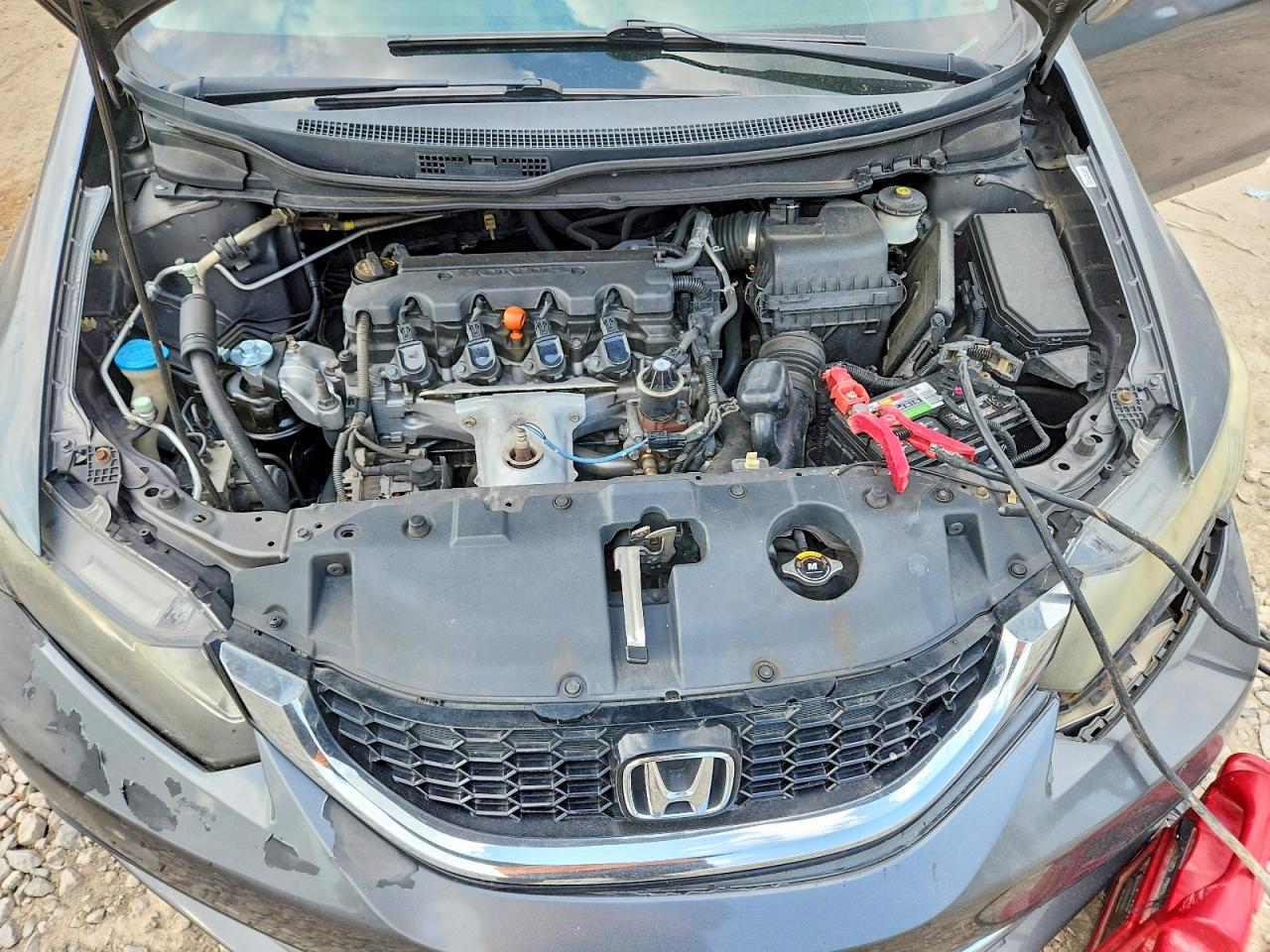 2013 Honda Civic Ex Gray vin: 19XFB2F88DE008129