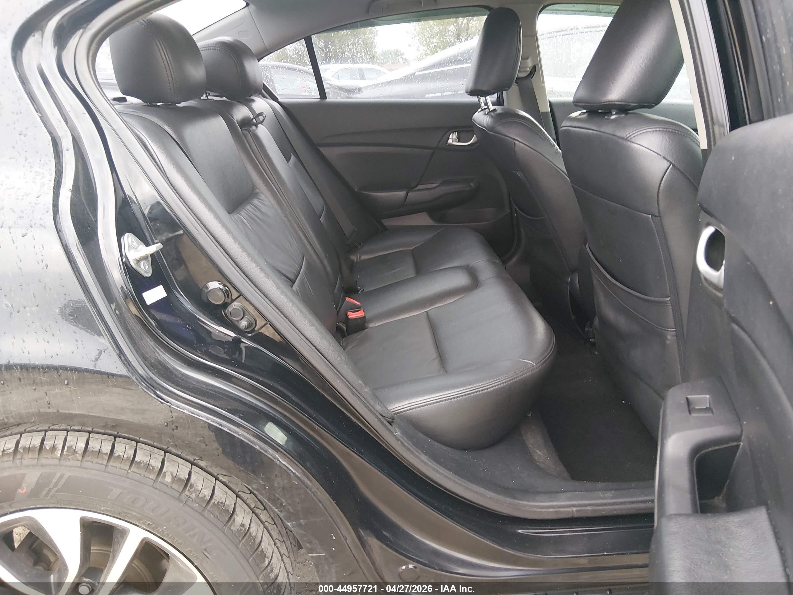 2013 Honda Civic Ex Черный vin: 19XFB2F88DE035749