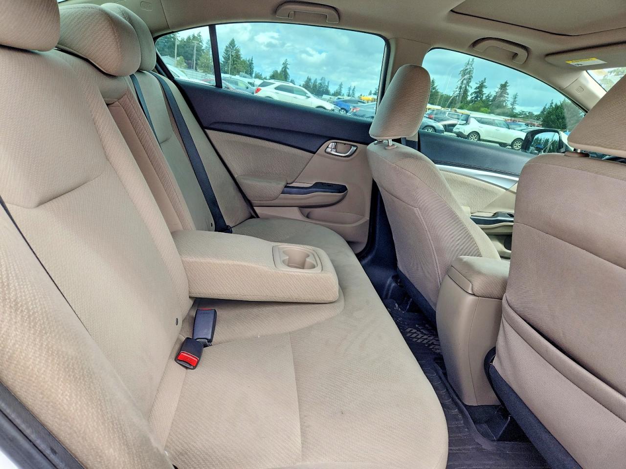 2013 Honda Civic Ex White vin: 19XFB2F88DE038487