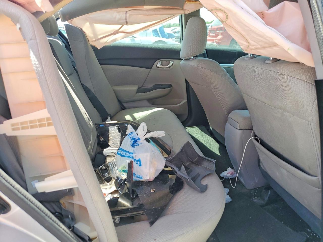 2013 Honda Civic Ex Серебряный vin: 19XFB2F88DE053524