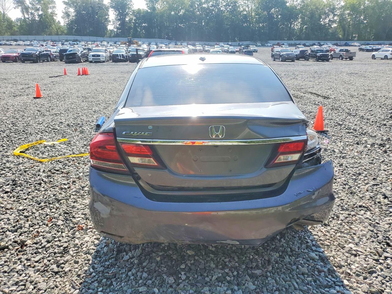 2013 Honda Civic Ex Charcoal vin: 19XFB2F88DE211344