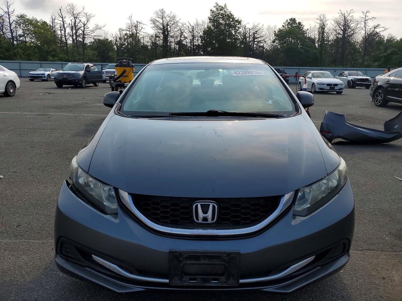2013 Honda Civic Ex Серый vin: 19XFB2F88DE253092