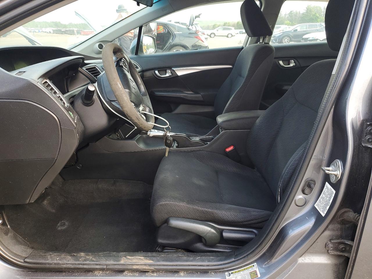 2013 Honda Civic Ex Серый vin: 19XFB2F88DE253092