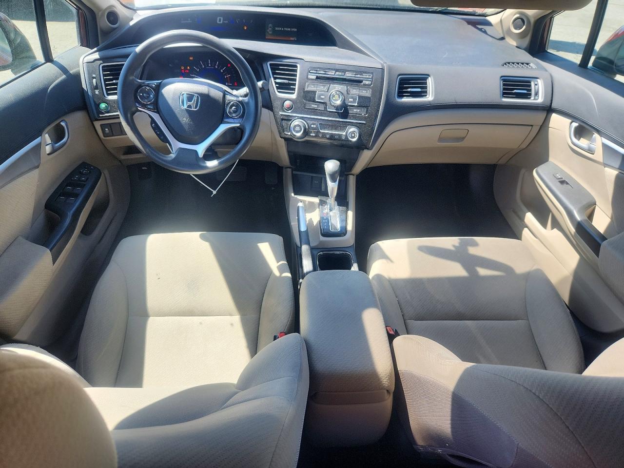 2013 Honda Civic Ex Burgundy vin: 19XFB2F88DE254887