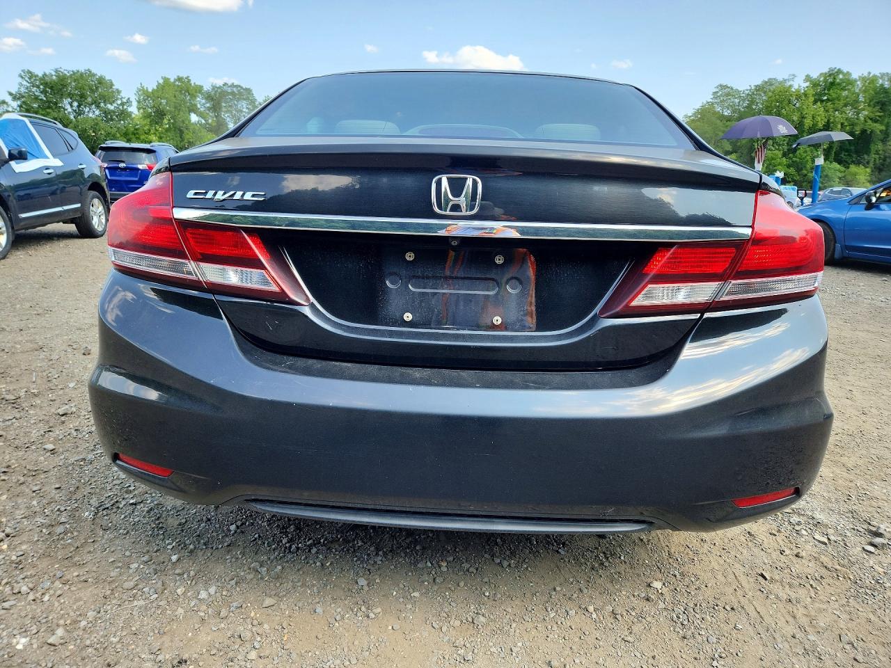 2013 Honda Civic Ex Charcoal vin: 19XFB2F88DE274444